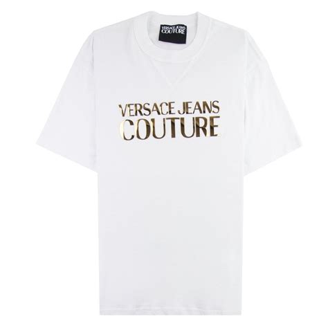 versace jeans white t shirt|Versace Jeans couture ittierre.